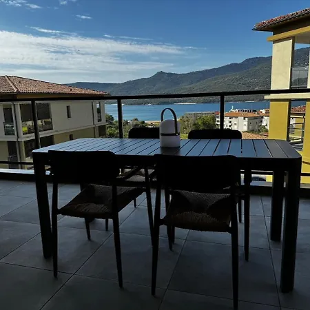 Bel T3 Vue 5 Min Des Plages A Pied Propriano (Corsica)